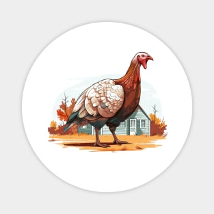 Farm Turkey Magnet